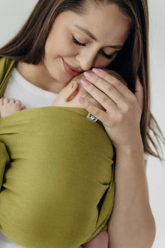 Baby Sling, Broken Twill Weave, (100% cotton) - SENCHA - Woven Baby XS - 4   long_woven_wraps    #