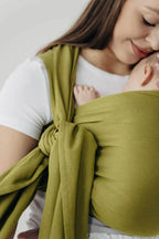Baby Sling, Broken Twill Weave, (100% cotton) - SENCHA - Woven Baby XS - 4   long_woven_wraps    #