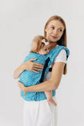 LennyLight Carrier, jacquard weave (50% silk, 50% cotton) - INFINITY - HAVEN