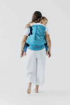LennyPreschool Carrier, jacquard weave (50% silk, 50% cotton) - INFINITY - HAVEN