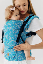 LennyUpGrade PRO Carrier, jacquard weave (50% silk, 50% cotton) - INFINITY - HAVEN
