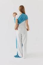 Baby Wrap, Jacquard Weave (50% silk, 50% cotton) - INFINITY - HAVEN