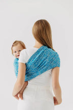 Baby Wrap, Jacquard Weave (50% silk, 50% cotton) - INFINITY - HAVEN