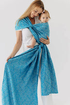 Baby Wrap, Jacquard Weave (50% silk, 50% cotton) - INFINITY - HAVEN