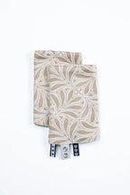 Drool Pads (Outer fabric - 50% cotton, 50% bamboo viscose; Lining - 100% cotton) - INFINITY - GOLDEN HOUR
