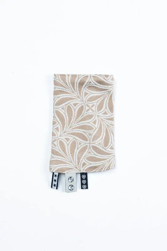 Drool Pads (Outer fabric - 50% cotton, 50% bamboo viscose; Lining - 100% cotton) - INFINITY - GOLDEN HOUR