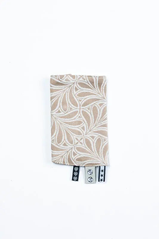 Drool Pads (Outer fabric - 50% cotton, 50% bamboo viscose; Lining - 100% cotton) - INFINITY - GOLDEN HOUR