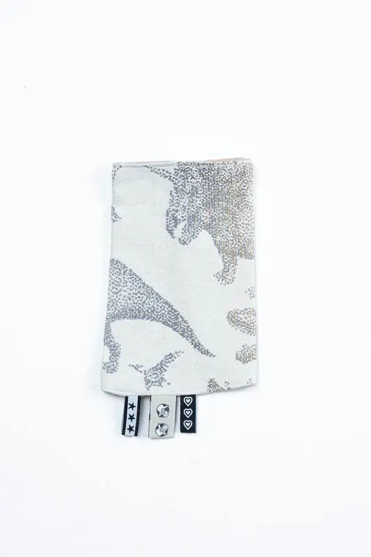 Drool Pads (100% cotton) - JURASSIC - ICE DESERT