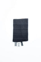 Drool Pads (100% cotton) - LITTLE HERRINGBONE OMBRE GREY
