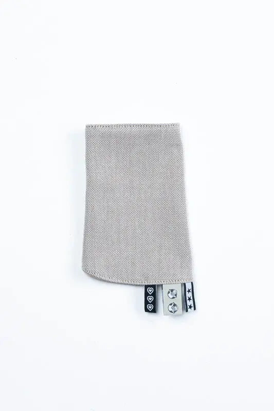 Drool Pads (100% cotton) - PEANUT BUTTER
