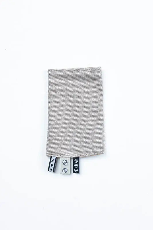 Drool Pads (100% cotton) - PEANUT BUTTER