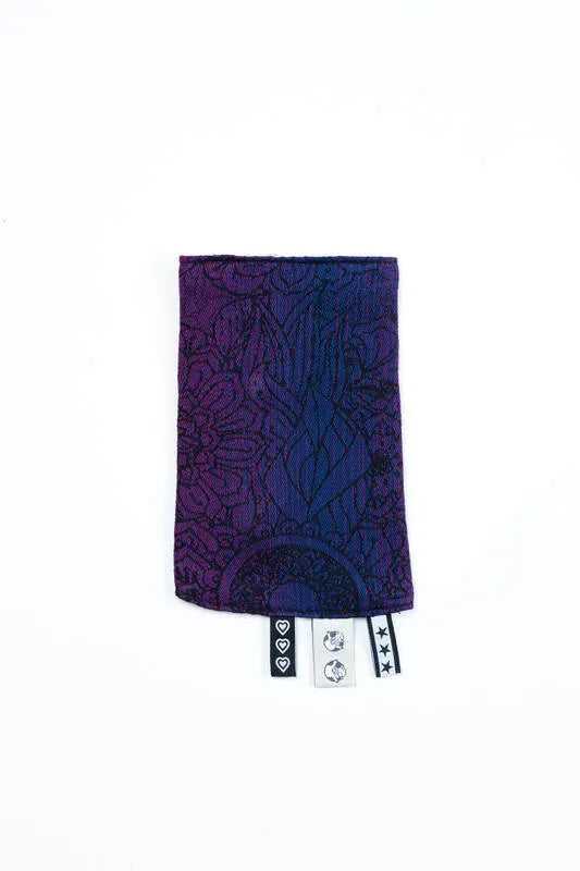 Drool Pads (100% cotton) - WILD WINE - BOUQUET