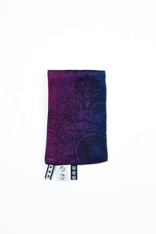 Drool Pads (100% cotton) - WILD WINE - BOUQUET