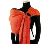 DIDYMOS DidySling Prima Ruby-Mandarine - Woven Baby 1R / Prima Ruby-Mandarine   Baby Wrap Slings > DidySling - Ring Sling    #