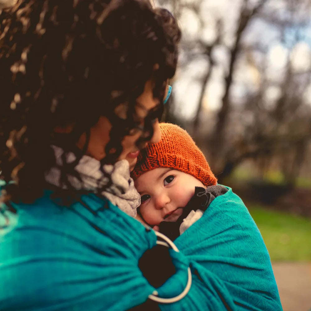 DIDYMOS DidySling Prima Emerald - Woven Baby 1R / Prima Emerald   Baby Wrap Slings > DidySling - Ring Sling    #