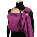 DIDYMOS DidySling Leo Fierce Violet 1R - Woven Baby 1R / Leo Fierce Violet   Baby Wrap Slings > DidySling - Ring Sling    #