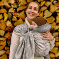 DIDYMOS DidySling Trias Whisper Triblend - Woven Baby 1R / Trias Whisper Triblend   Baby Wrap Slings > DidySling - Ring Sling    #