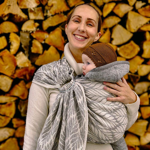 DIDYMOS DidySling Trias Whisper Triblend - Woven Baby 1R / Trias Whisper Triblend   Baby Wrap Slings > DidySling - Ring Sling    #