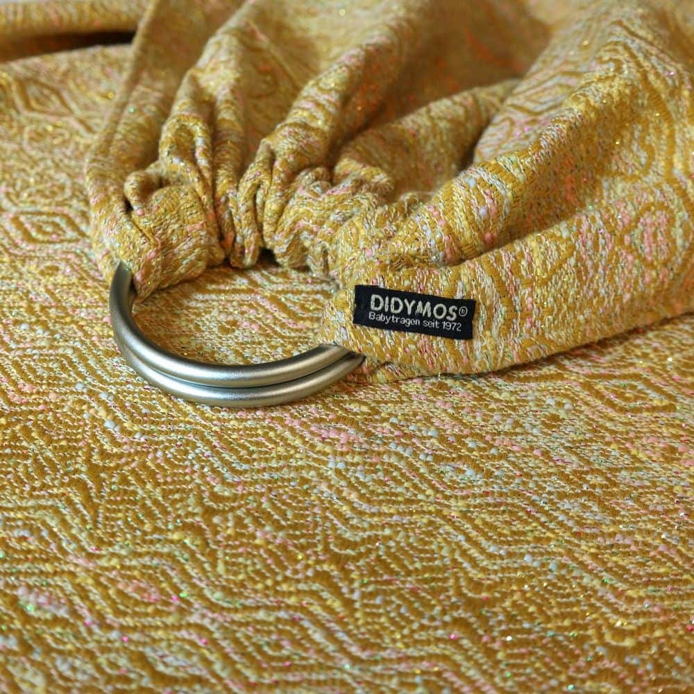 DIDYMOS DidySling Hedwych Hearts Felice - Woven Baby 1R / Hedwych Hearts Felice   Baby Wrap Slings > DidySling - Ring Sling    #