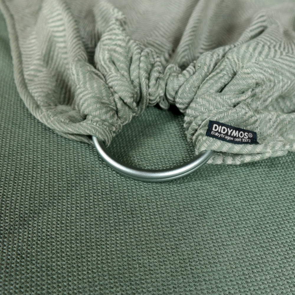 DIDYMOS DidySling Sylvan Nettle - Woven Baby One Size / Sylvan Nettle   Baby Wrap Slings > DidySling - Ring Sling    #