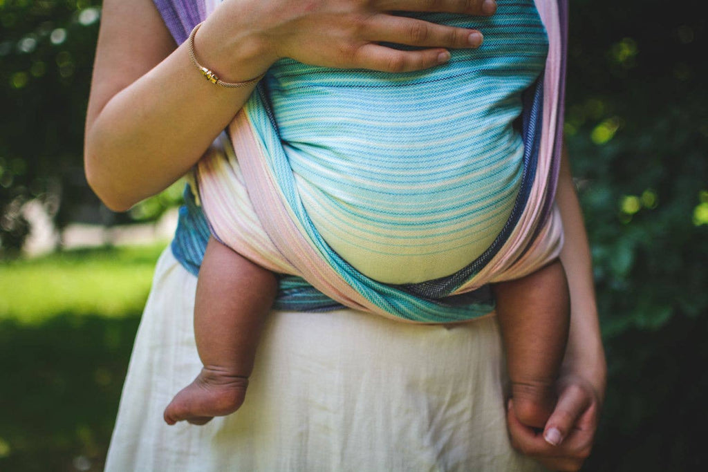 Girasol Baby wrap Candy Clouds by Risaroo - recycled cotton - Woven Baby 4   Baby Wrap    #