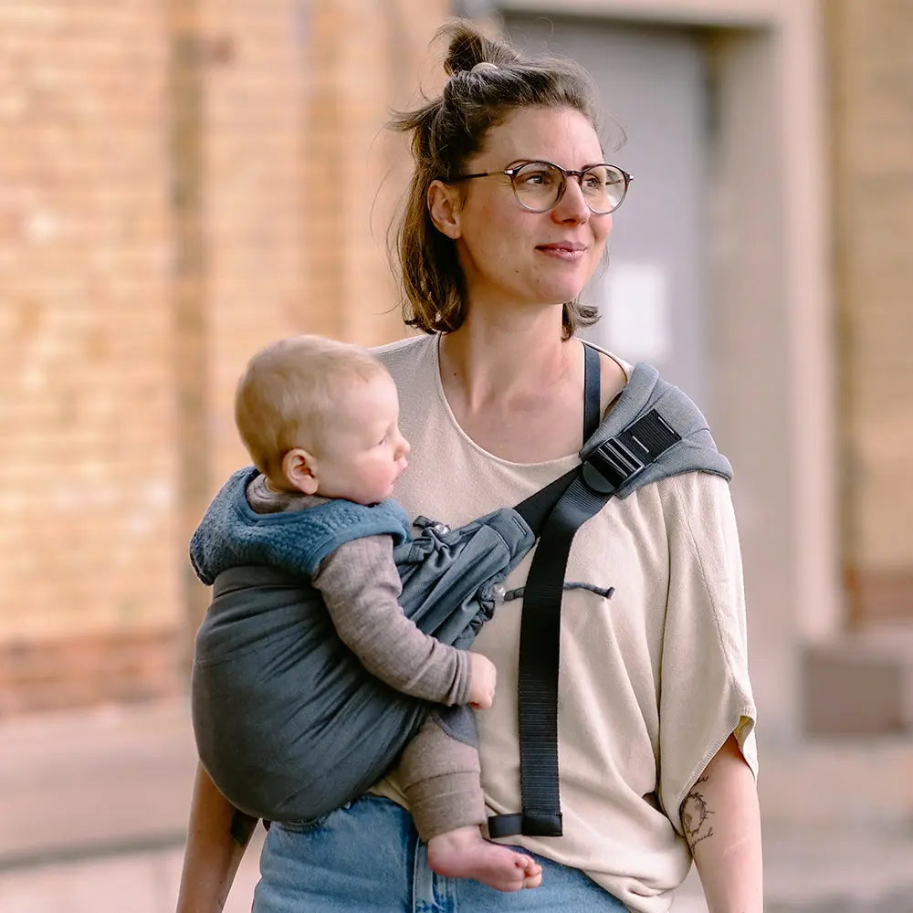 DIDYMOS DidyHip Hip Carrier - Woven Baby One Size / Doubleface Anthracite   Baby Carriers > Hip Carrier > DidyHip Hip Carrier    #
