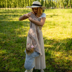 DIDYMOS DidySling Trias Chai Cinnamon - Woven Baby 1R / Trias Chai Cinnamon   Baby Wrap Slings > DidySling - Ring Sling    #