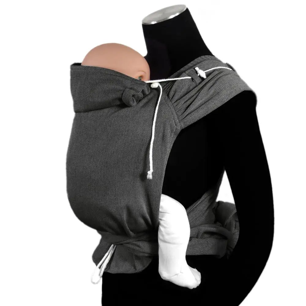 DIDYMOS DidyTai - Woven Baby One Size / Doubleface Anthracite   % Sale    #