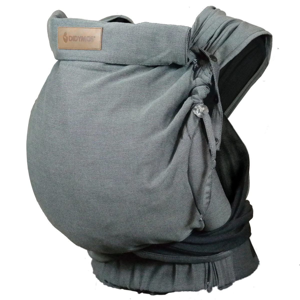 DIDYMOS DidyKlick Toddler - Woven Baby One Size / Doubleface Anthracite   Baby Carriers > Halfbuckle Carrier > DidyKlick 4u Toddler    #