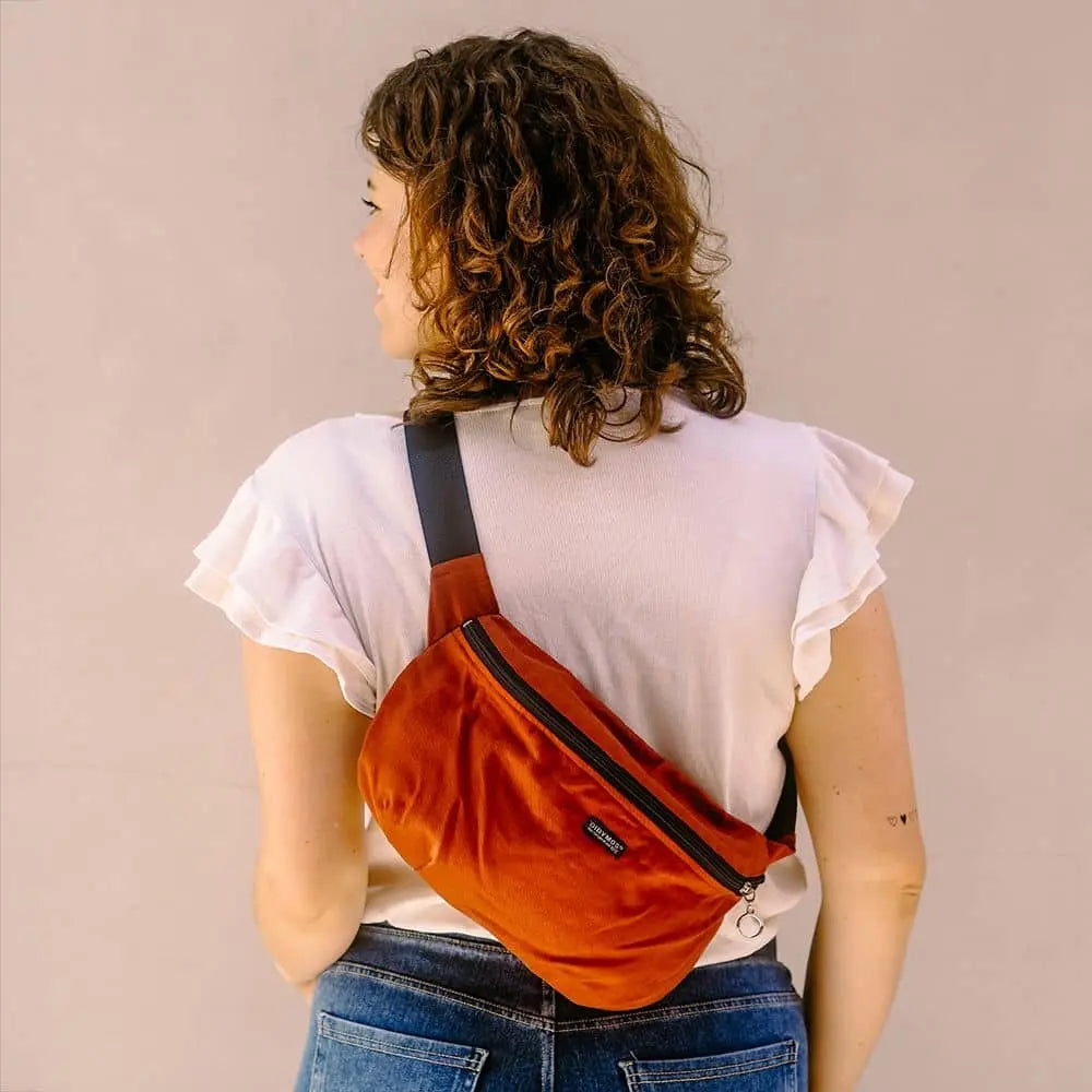 DIDYMOS Moon Bag Hope - Woven Baby One Size / Rusty Red   Accessories > Bags & Co. > Moon Bags    #