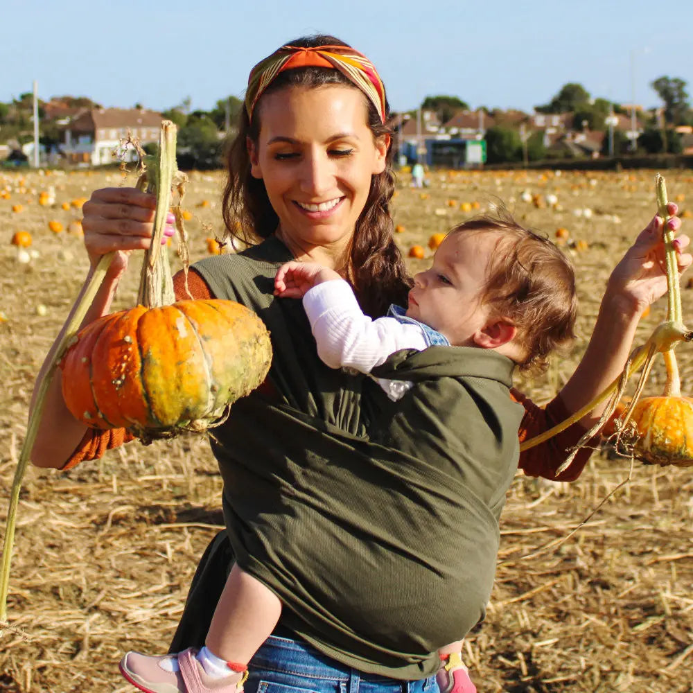 DIDYMOS DidyKlick - Woven Baby One Size / Olive   Baby Carriers > Halfbuckle Carrier > DidyKlick    #