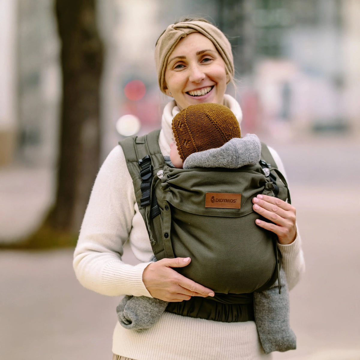 DIDYMOS DidyFlow Baby Carrier - Woven Baby One Size / Olive   Baby Carriers > Halfbuckle Carrier > DidyFlow    #