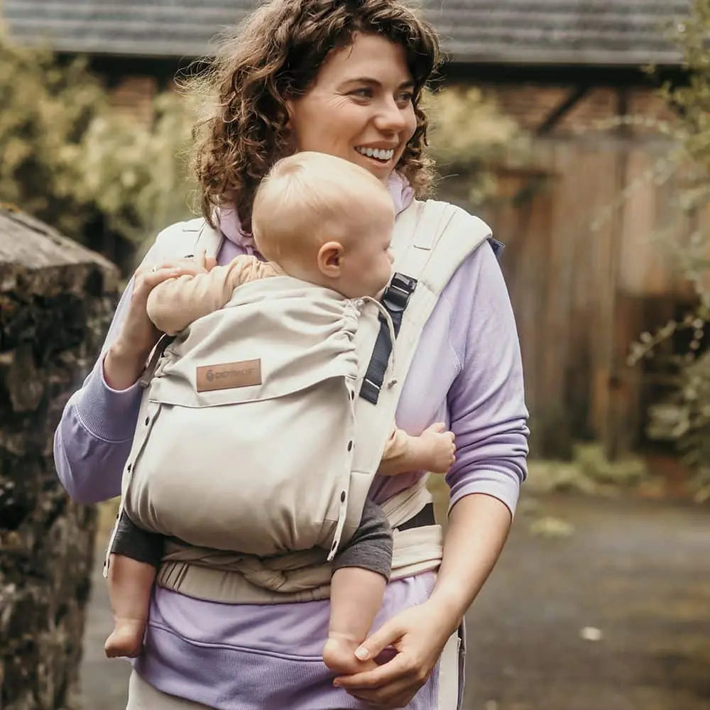 DIDYMOS DidyFlow Baby Carrier - Woven Baby One Size / Sand   Baby Carriers > Halfbuckle Carrier > DidyFlow    #