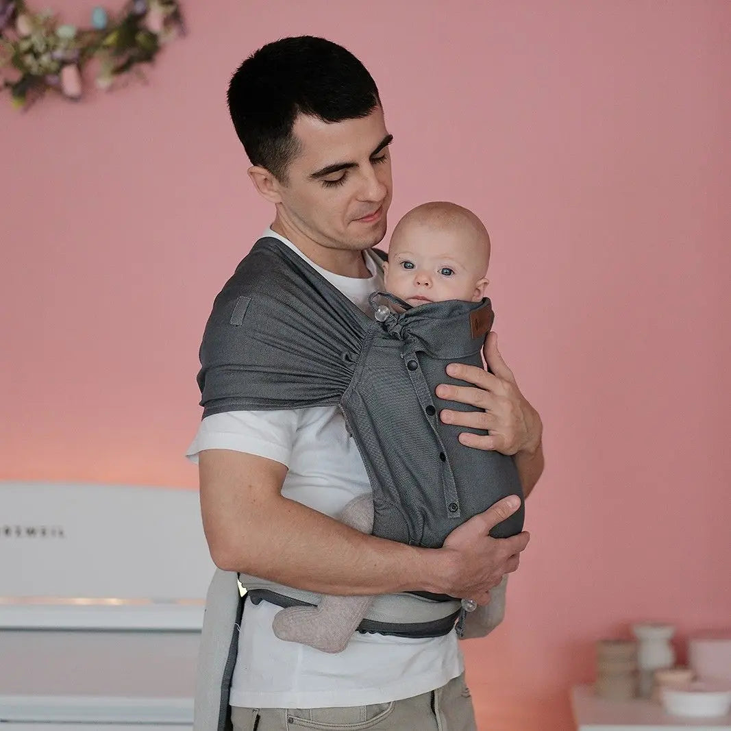 DIDYMOS DidyKlick - Woven Baby One Size / Graphit   Baby Carriers > Halfbuckle Carrier > DidyKlick    #