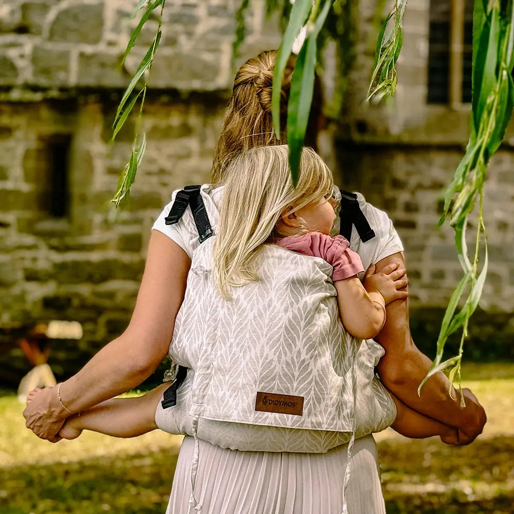 DIDYMOS DidyFix Toddler - Woven Baby One Size / Trias Creme Linen   Baby Carriers > Fullbuckle Carrier > DidyFix Toddler    #