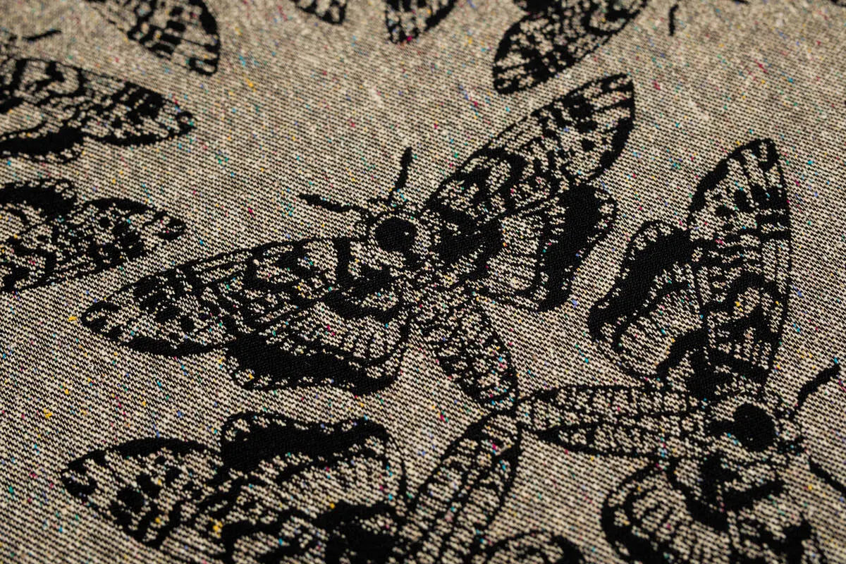 lennylamb Baby Wrap, Jacquard Weave (65% cotton 35% silk) - QUEEN OF THE NIGHT - PAMINA  long_woven_wraps  Woven Baby