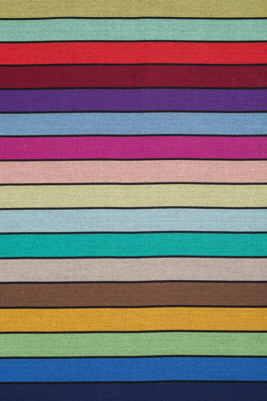 LennyPreschool Carrier, broken - twill weave 100% cotton - CAROUSEL OF COLORS - Woven Baby Preschool   lenny_preschool    #
