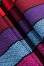 Baby Sling, Broken Twill Weave, (100% cotton) - CAROUSEL OF COLORS (grade B) - Woven Baby L - 7   long_woven_wraps    #
