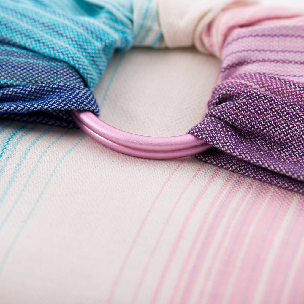 Girasol Ringsling Candy Clouds by Risaroo - recycled cotton - Woven Baby 1 (1.7m)   Ring Slings    #
