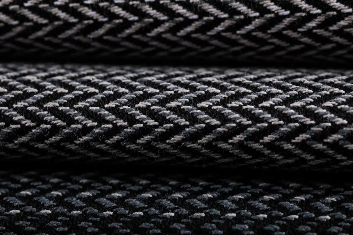 Baby Wrap, Herringbone Weave (100% cotton) - LITTLE HERRINGBONE OMBRE GREY - Woven Baby XS - 4   long_woven_wraps    #