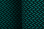 Baby Sling - EMERALD, Herringbone Weave, 100% cotton - Woven Baby XS - 4   long_woven_wraps    #