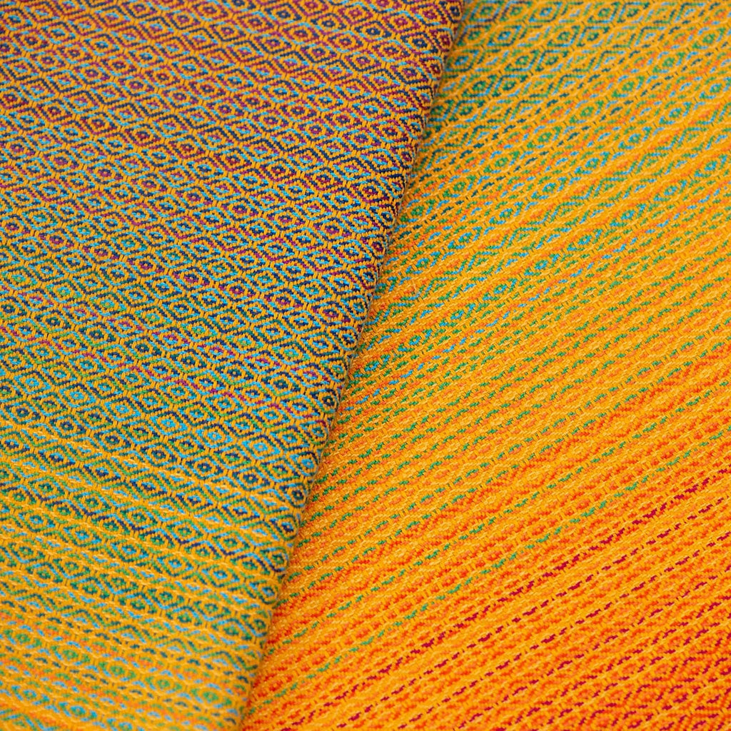 Girasol Free Elf Fusion D'Oro Double Weft Woven Wrap - Woven Baby Size 2 (2.60m)-Size 4 (3.60m)-Size 5 (4.20m)-Size 6 (4.60m)-Size 7 (5.20m)   Baby Wraps    #