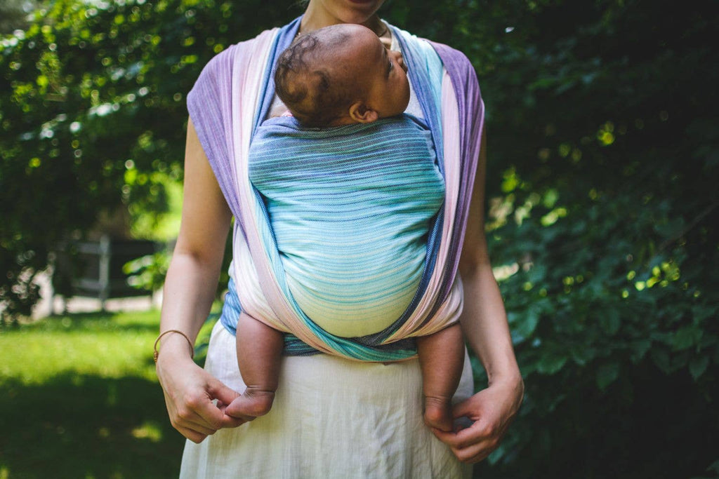 Girasol Baby wrap Candy Clouds by Risaroo - recycled cotton - Woven Baby 4   Baby Wrap    #