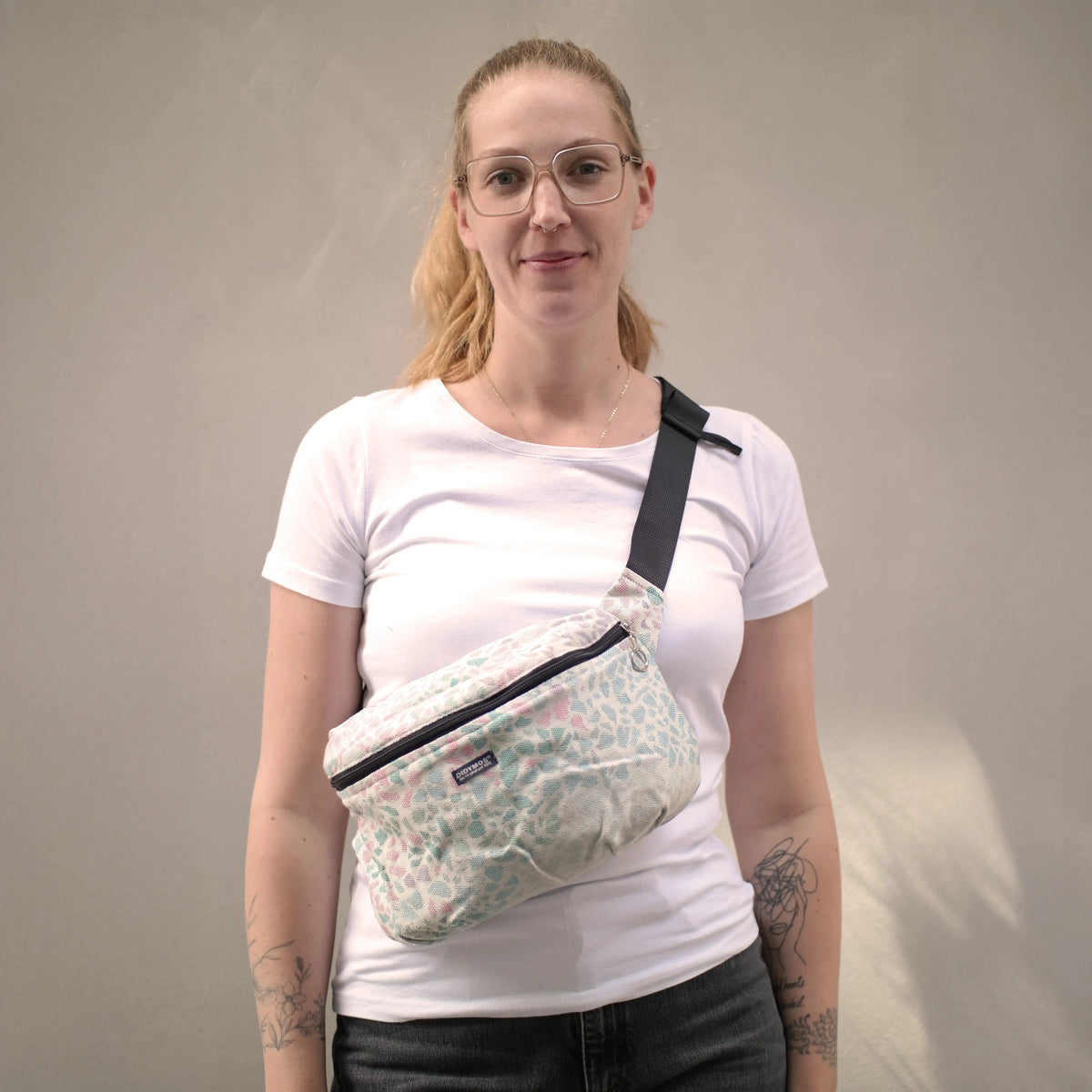 DIDYMOS Moon Bag Hope - Woven Baby One Size / Summer Mosaic   Accessories > Bags & Co. > Moon Bags    #