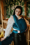 Baby Wrap, Herringbone Weave (100% cotton) - LITTLE HERRINGBONE FADO