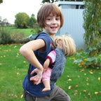 DIDYMOS Doll Snap Kipos - Woven Baby One Size / blue   Accessories > Doll Carriers > Doll Carrier    #