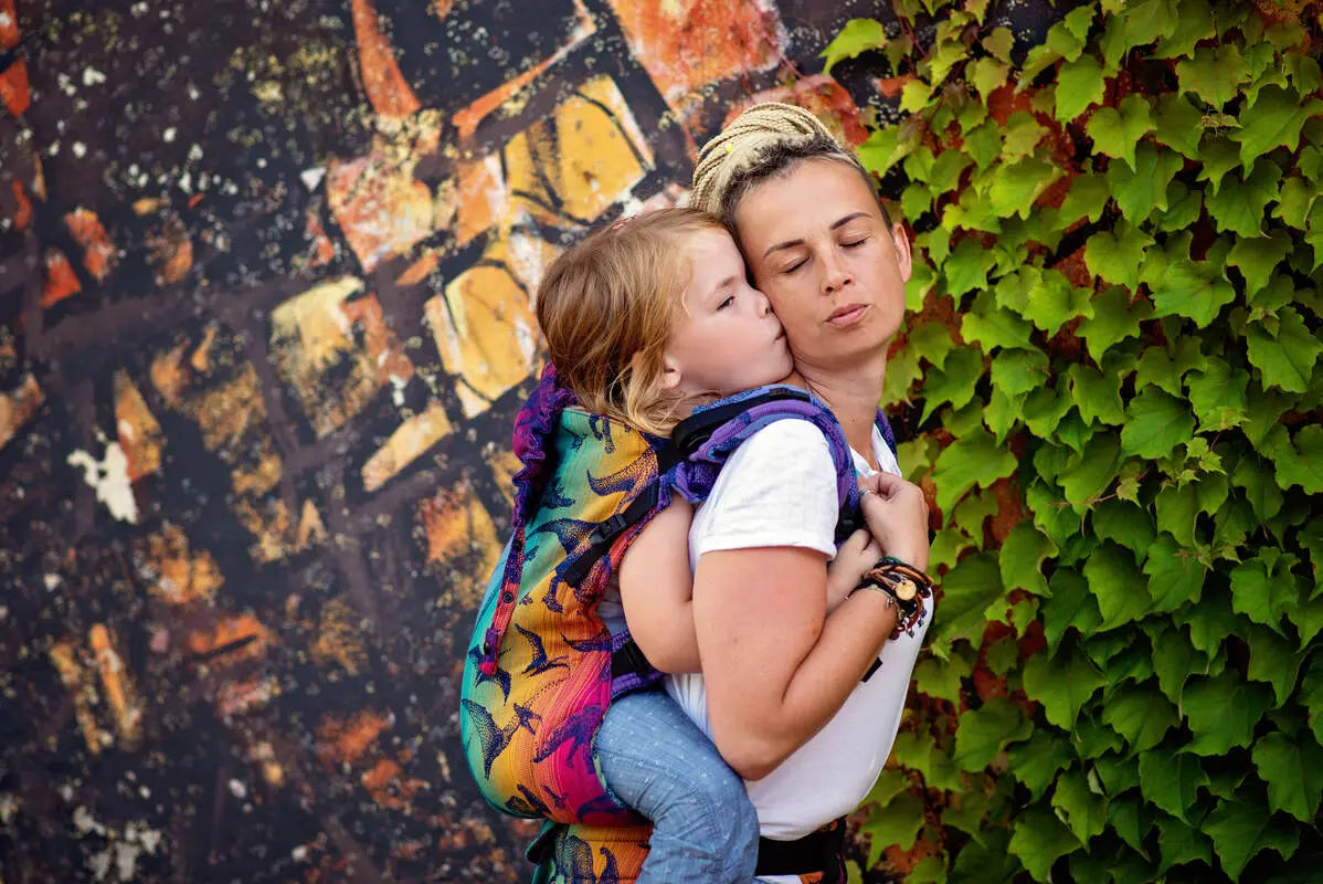LennyPreschool Carrier, jacquard weave 100% cotton - JURASSIC - NEW ERA (grade B) - Woven Baby Preschool   lenny_preschool    #