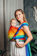Baby Wrap, Jacquard Weave (100% cotton) - RAINBOW BABY (grade B)