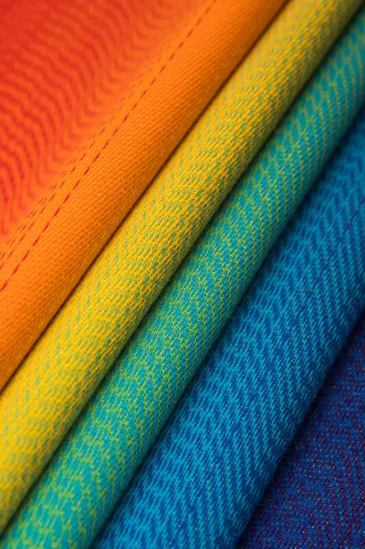 Lenny Buckle Onbuhimo PRO baby carrier, jacquard weave (100% cotton) - RAINBOW BABY - Woven Baby Standard   buckle_onbu_pro_carriers    #