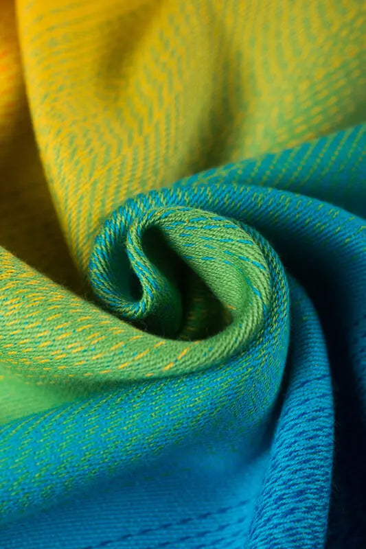 Baby Wrap, Jacquard Weave (100% cotton) - RAINBOW BABY - Woven Baby XS - 4   long_woven_wraps    #